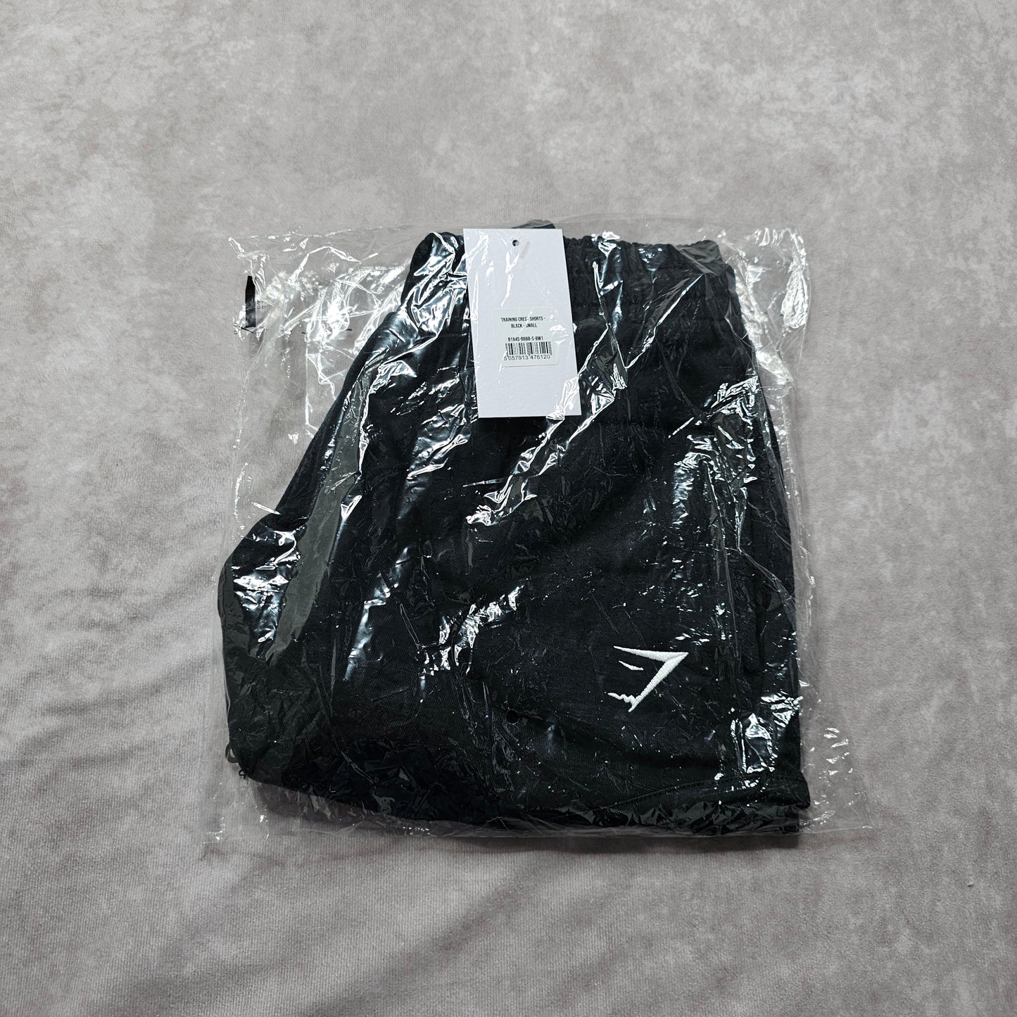 Gymshark Training Crest Shorts – Black Size S