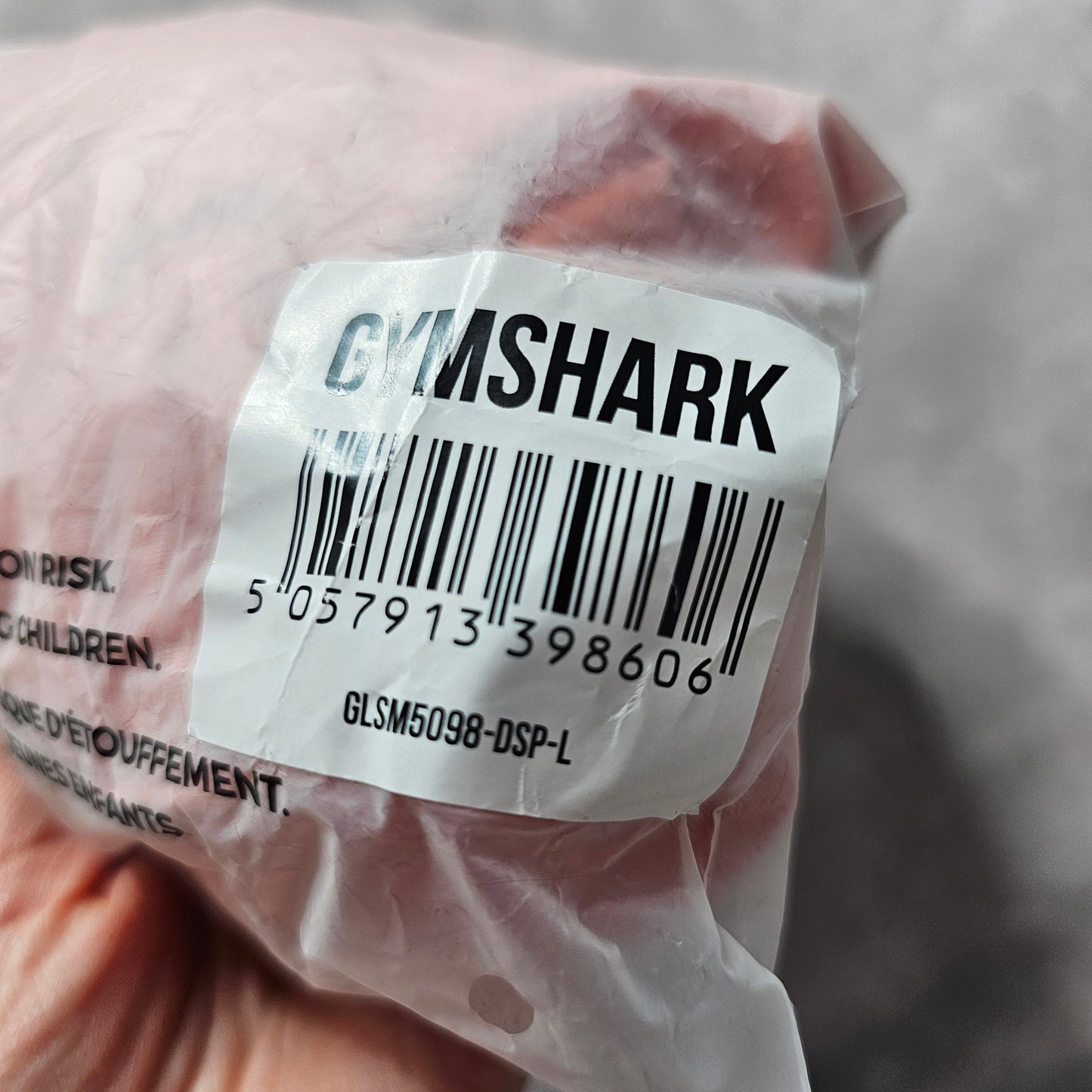 Gymshark Minimal Bikini Top – Desert Pink Size L