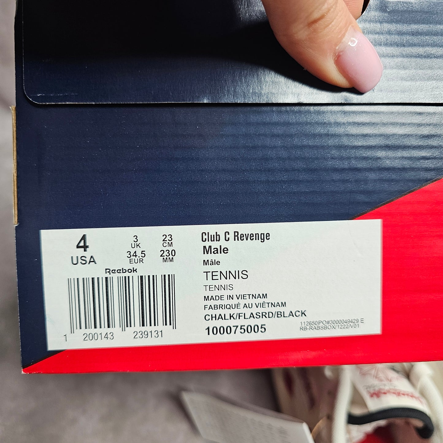 Reebok Club C Revenge Trainers – Chalk UK 3