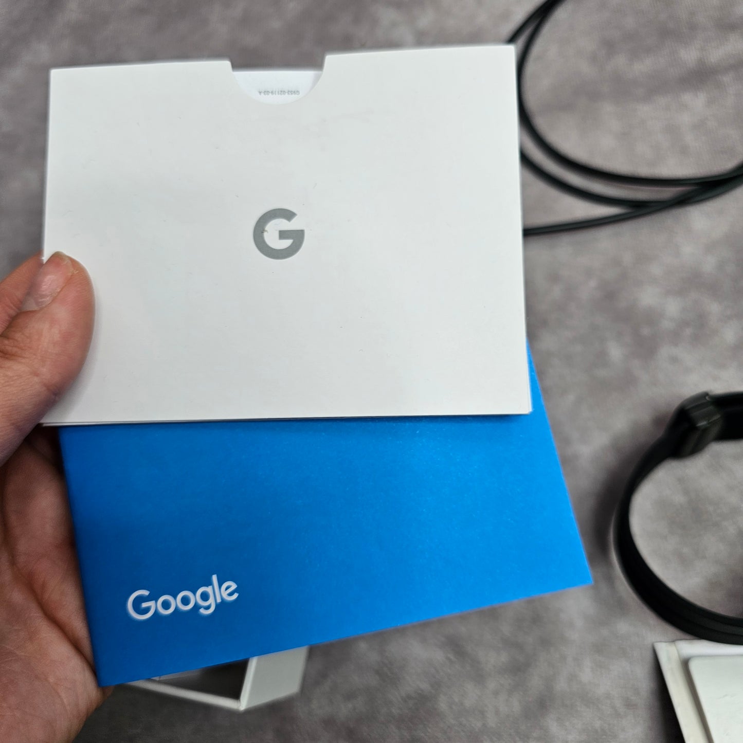 Google Pixel Watch Stainless Steel – Silver/Charcoal