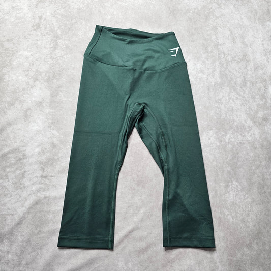 Gymshark Women’s High Waist Cropped Leggings 5 Colours Size XS-XL