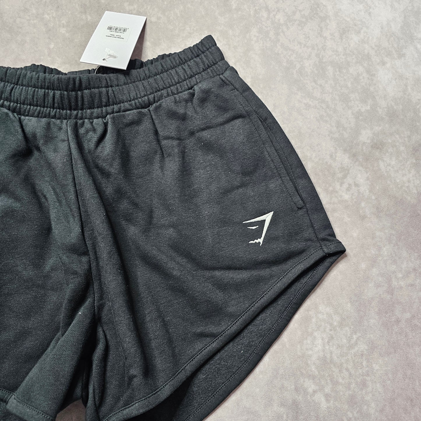 Gymshark Training Crest Shorts – Black Size S