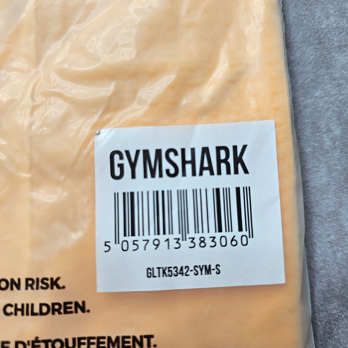 Gymshark Vital Seamless Tank Top – Yellow Marl Size S