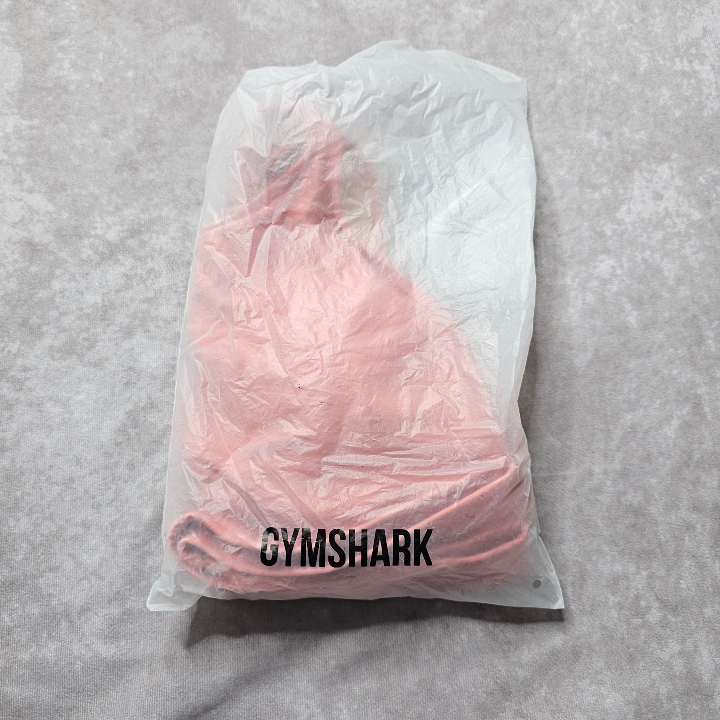 Gymshark Minimal Bikini Top – Desert Pink Size L