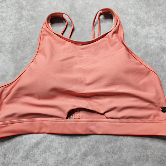 Gymshark Minimal Bikini Top – Desert Pink Size L