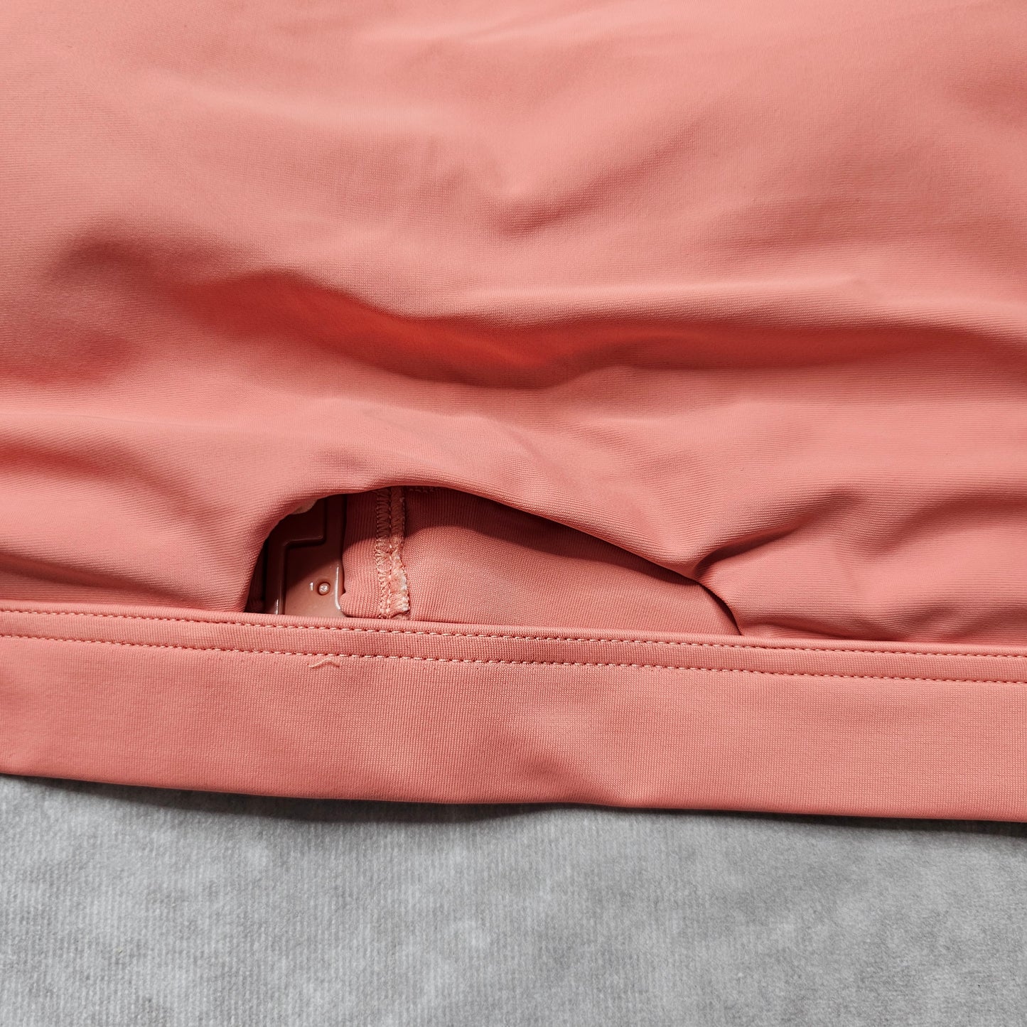 Gymshark Minimal Bikini Top – Desert Pink Size L