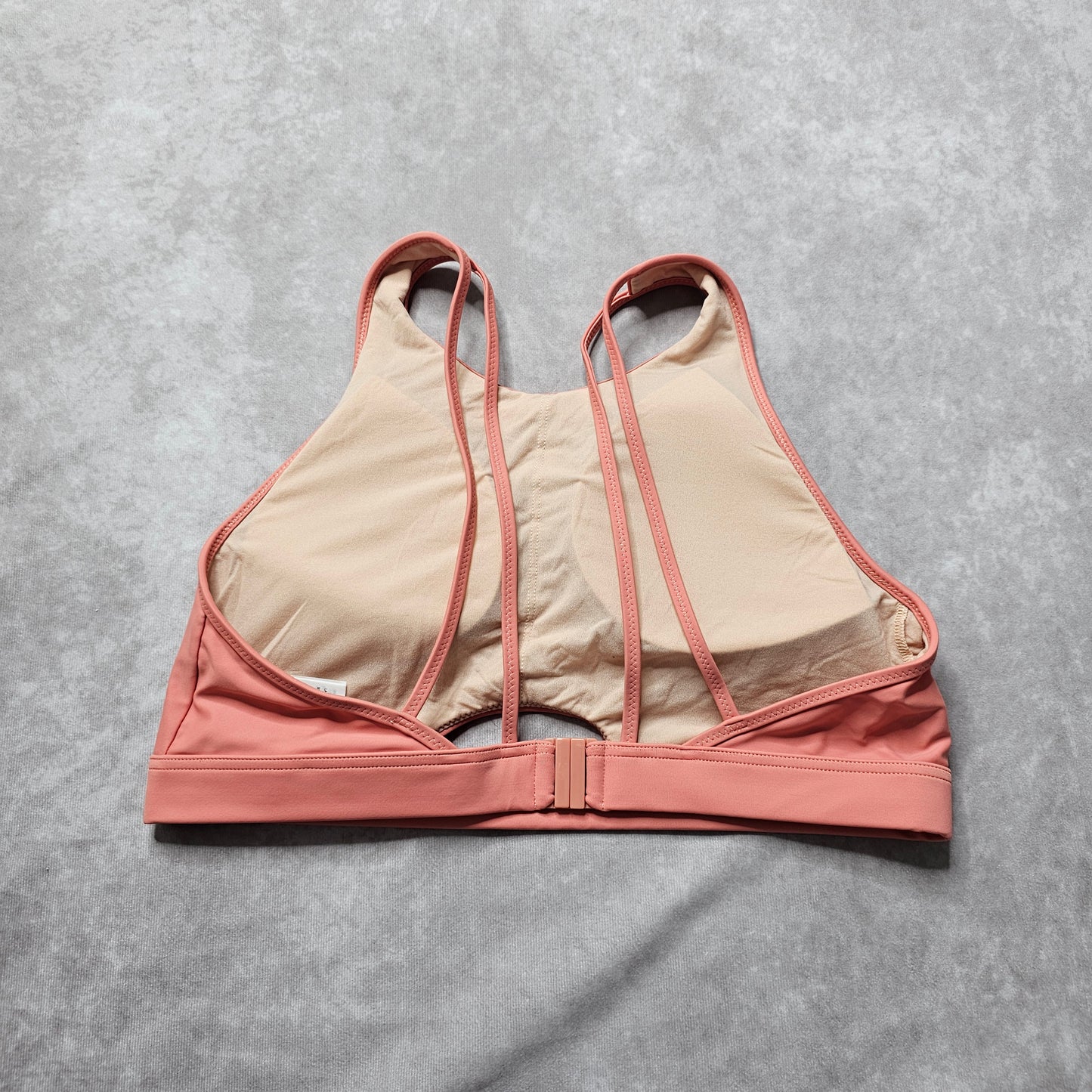Gymshark Minimal Bikini Top – Desert Pink Size L