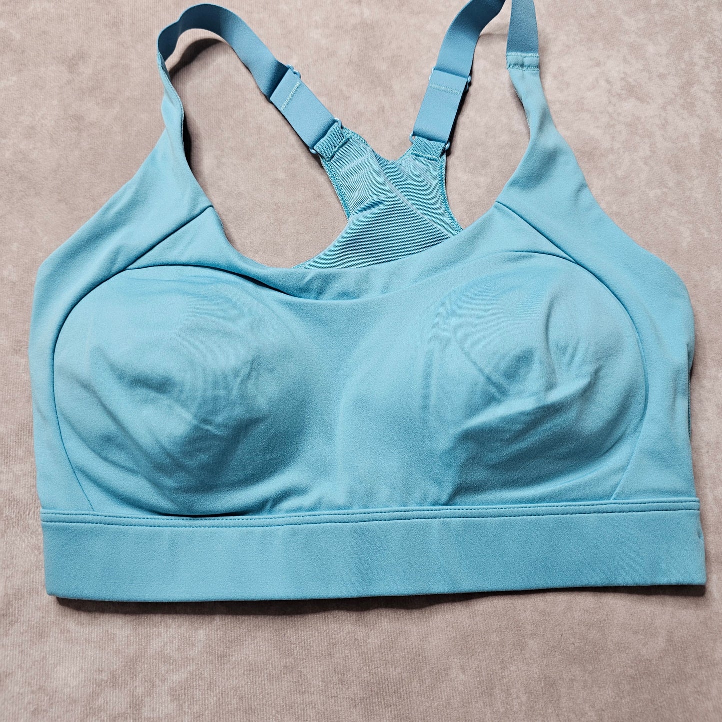 Gymshark Racerback Training Sports Bra – Lido Blue Size S