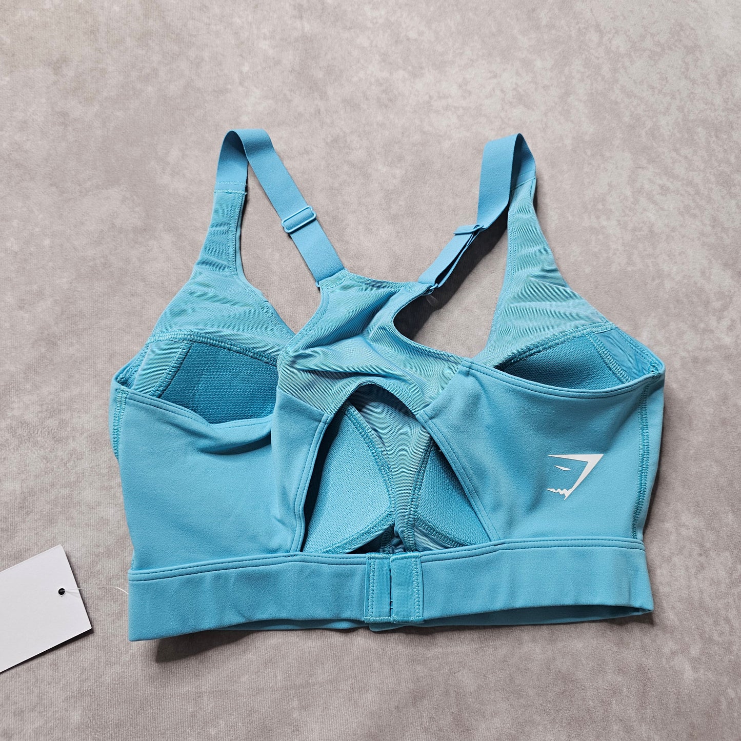 Gymshark Racerback Training Sports Bra – Lido Blue Size S