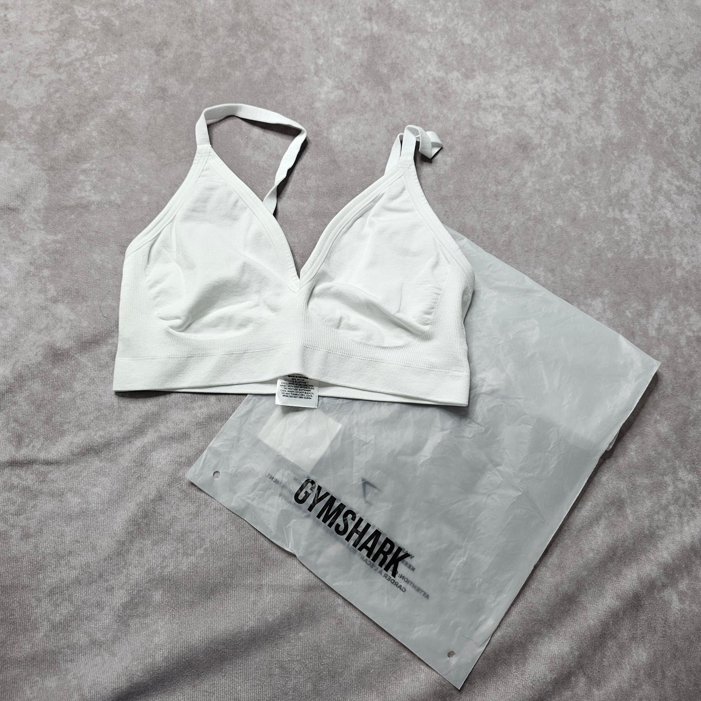 Gymshark Everyday Seamless Bralette – White Size XS