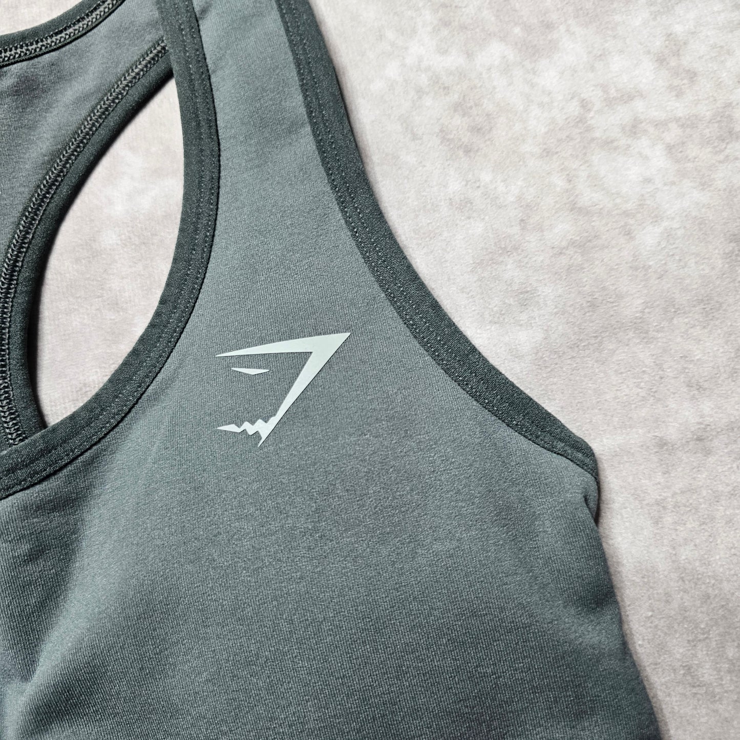 Gymshark Fit Seamless Sports Bra – Charcoal Grey Size XS
