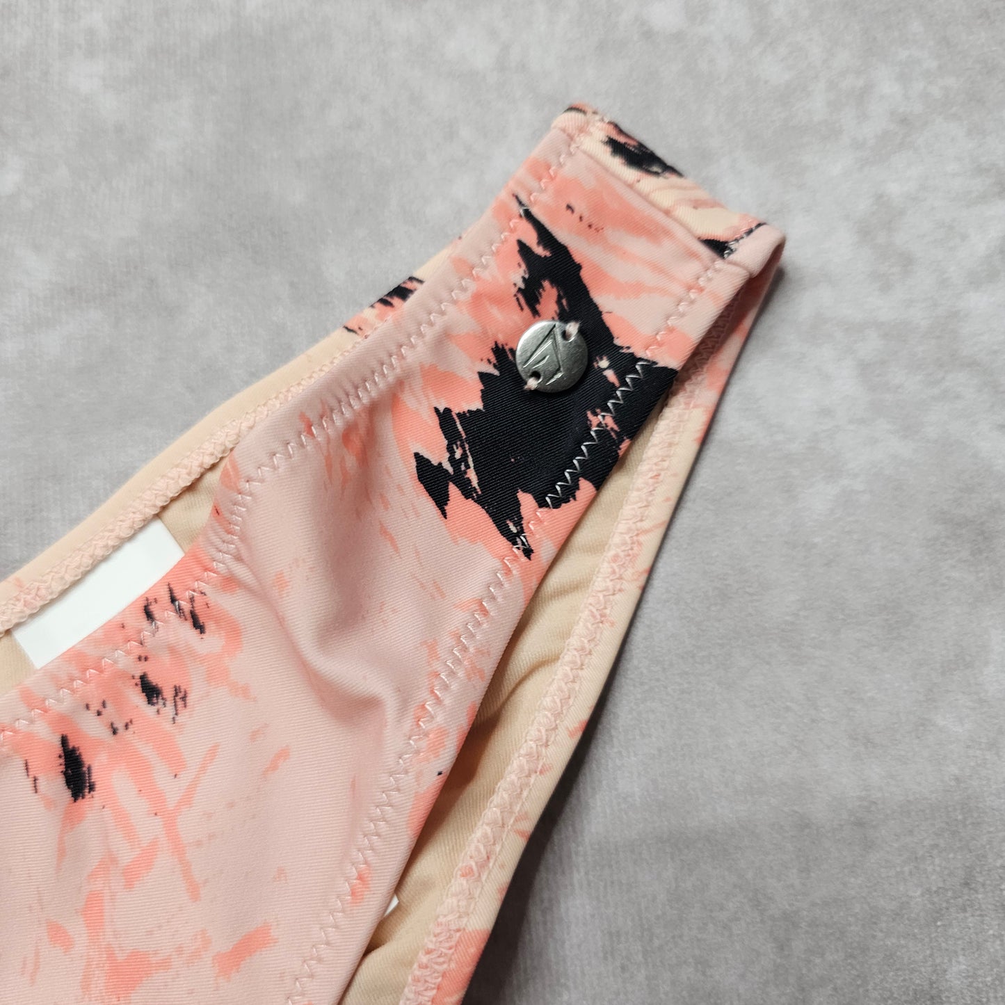Gymshark Bikini Bottoms – Pink Abstract Print Size XS-S