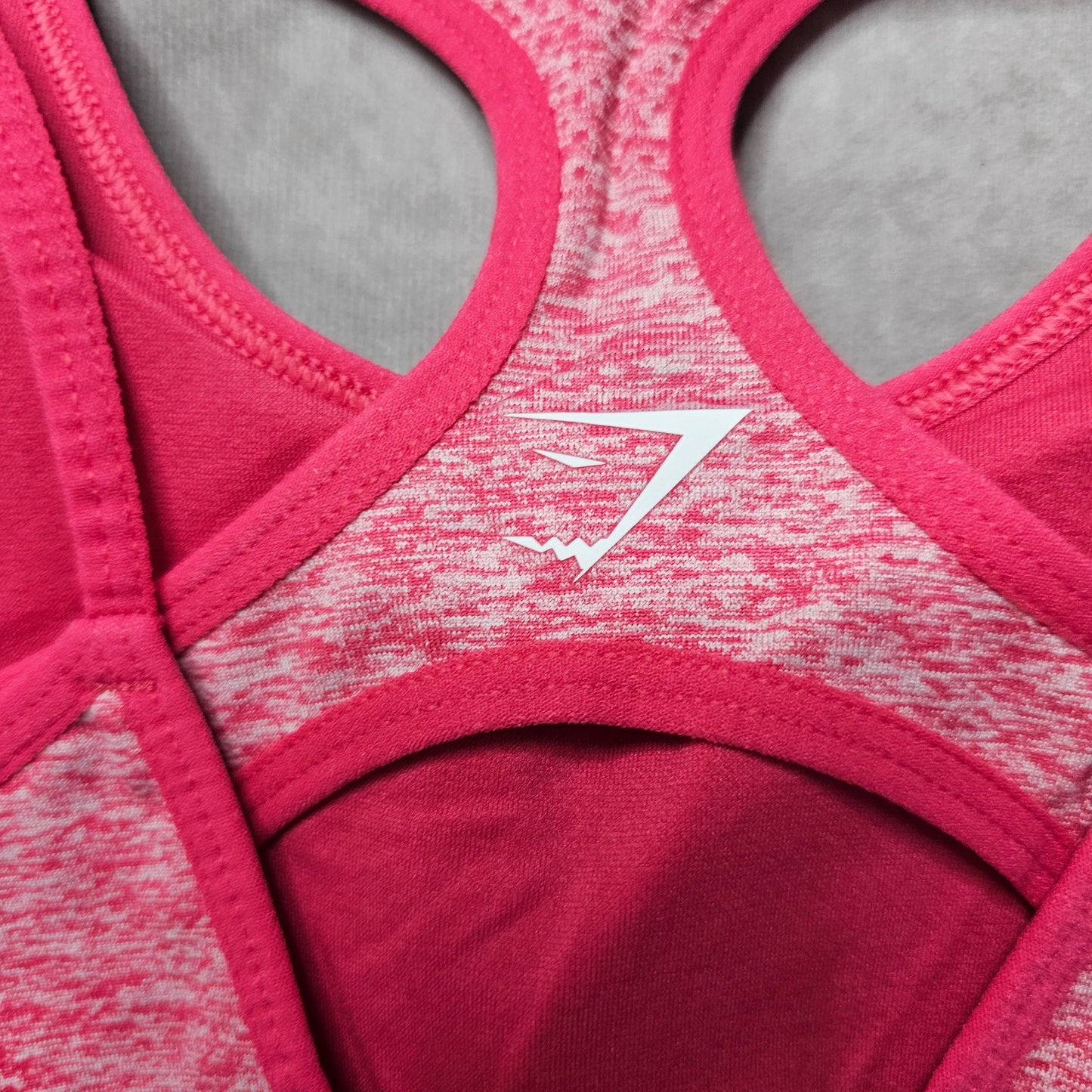 Gymshark Vital Boost Sports Bra – Dark Sunset Pink Marl XS