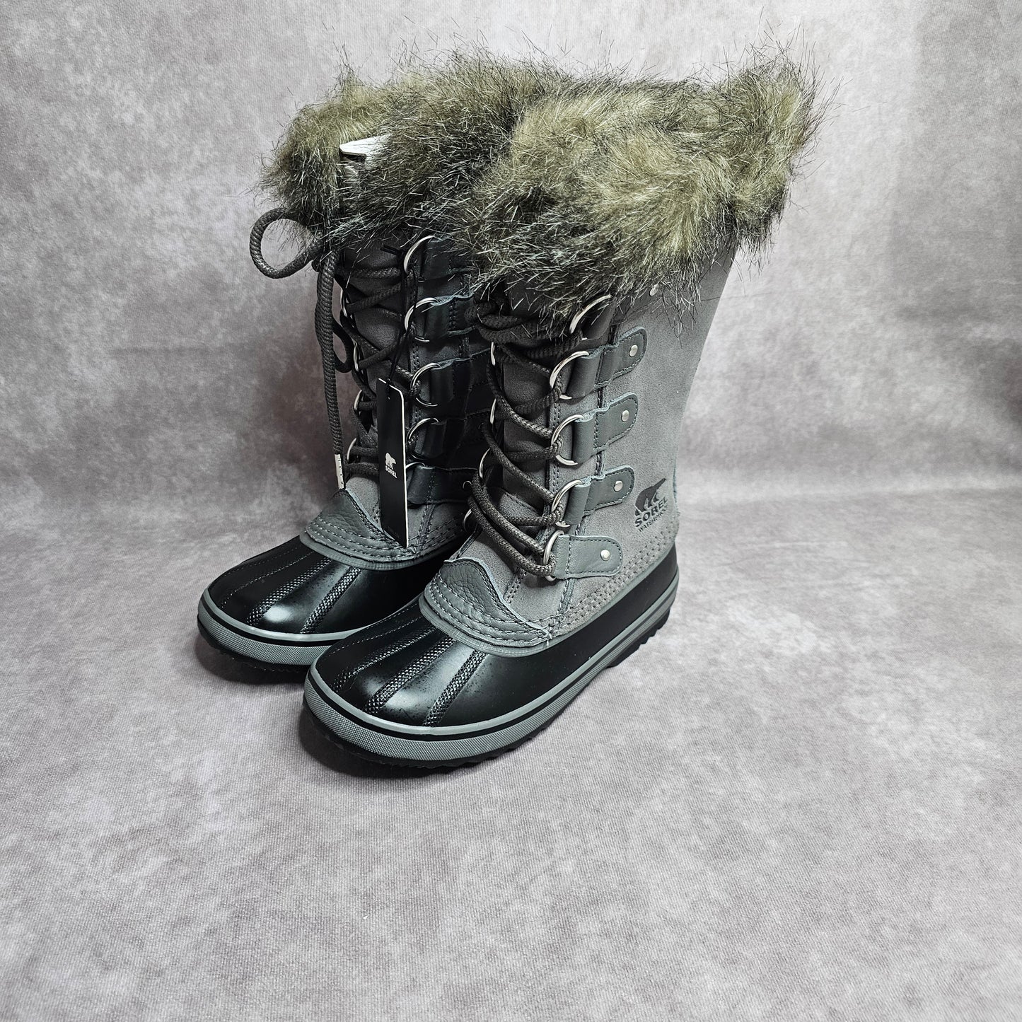 Sorel Joan of Arctic Snow Boots – Grey/Black UK 3