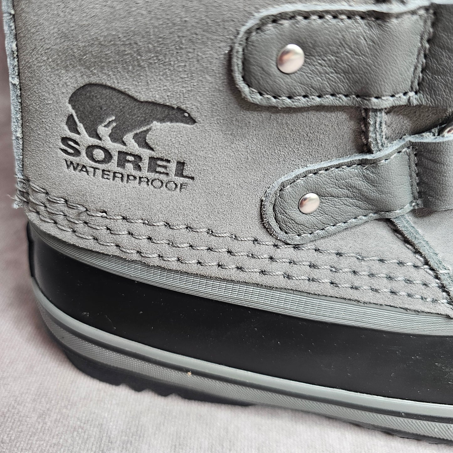 Sorel Joan of Arctic Snow Boots – Grey/Black UK 3
