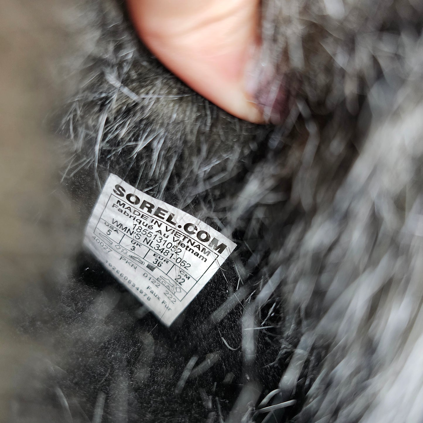 Sorel Joan of Arctic Snow Boots – Grey/Black UK 3
