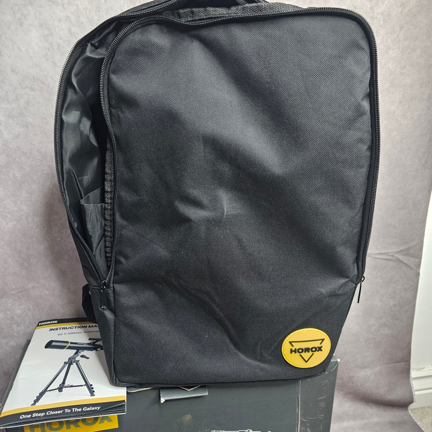 Horox Telescope 80x500mm Refractor – Black (Tripod Fault)