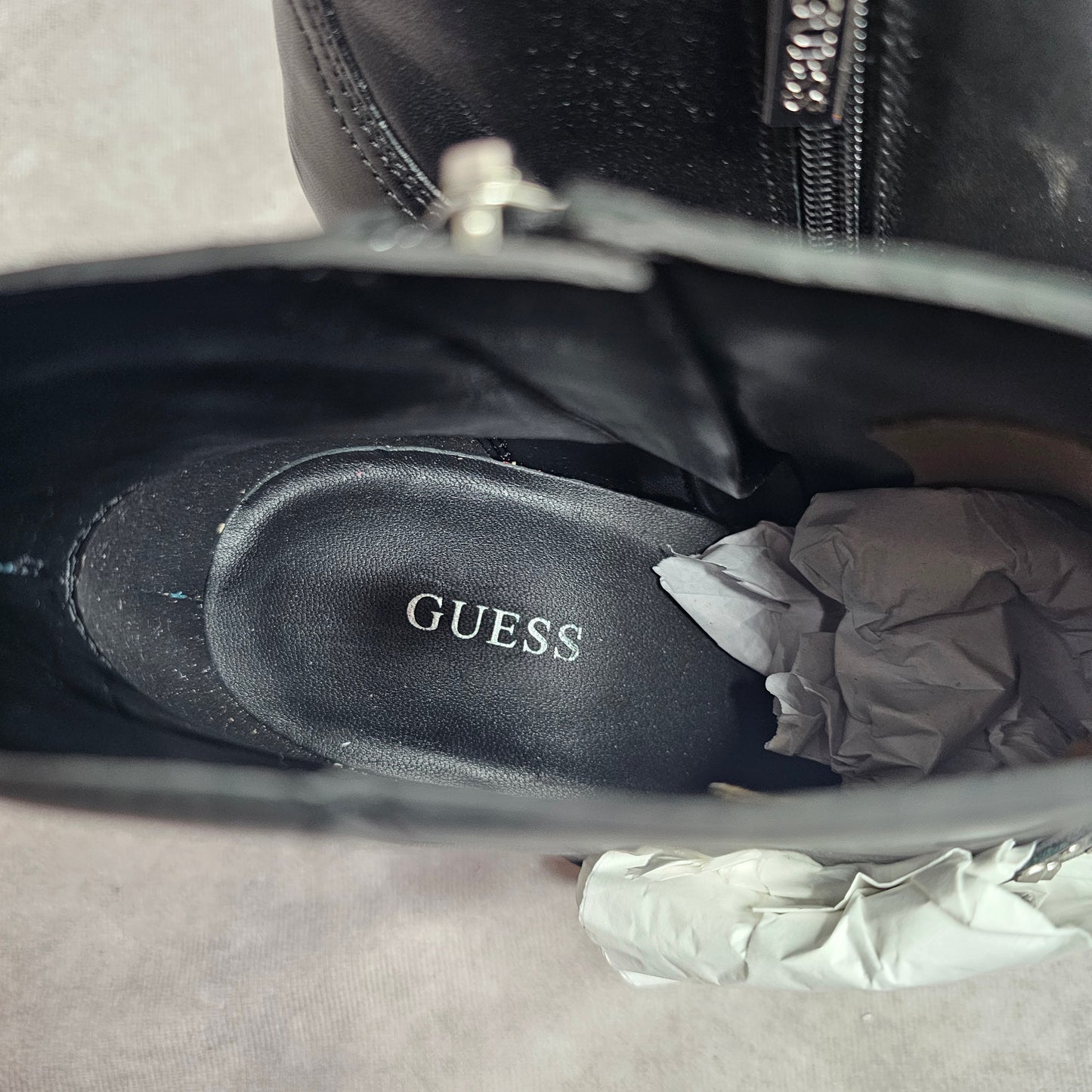 Guess Hermine Ankle Boots – Black UK 7