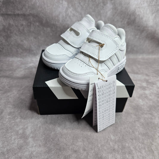 Adidas Infant Hoops 3.0 CF I Trainers – White UK 3