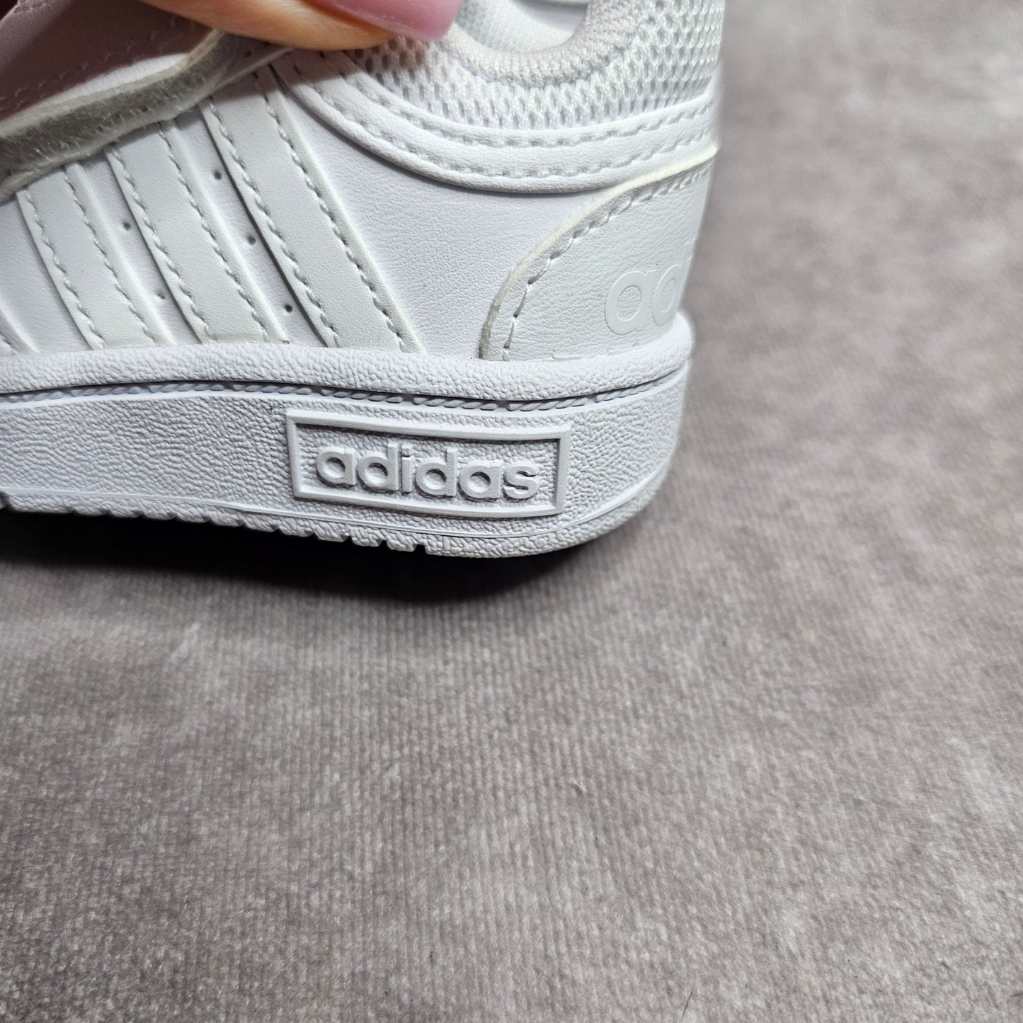 Adidas Infant Hoops 3.0 CF I Trainers – White UK 3