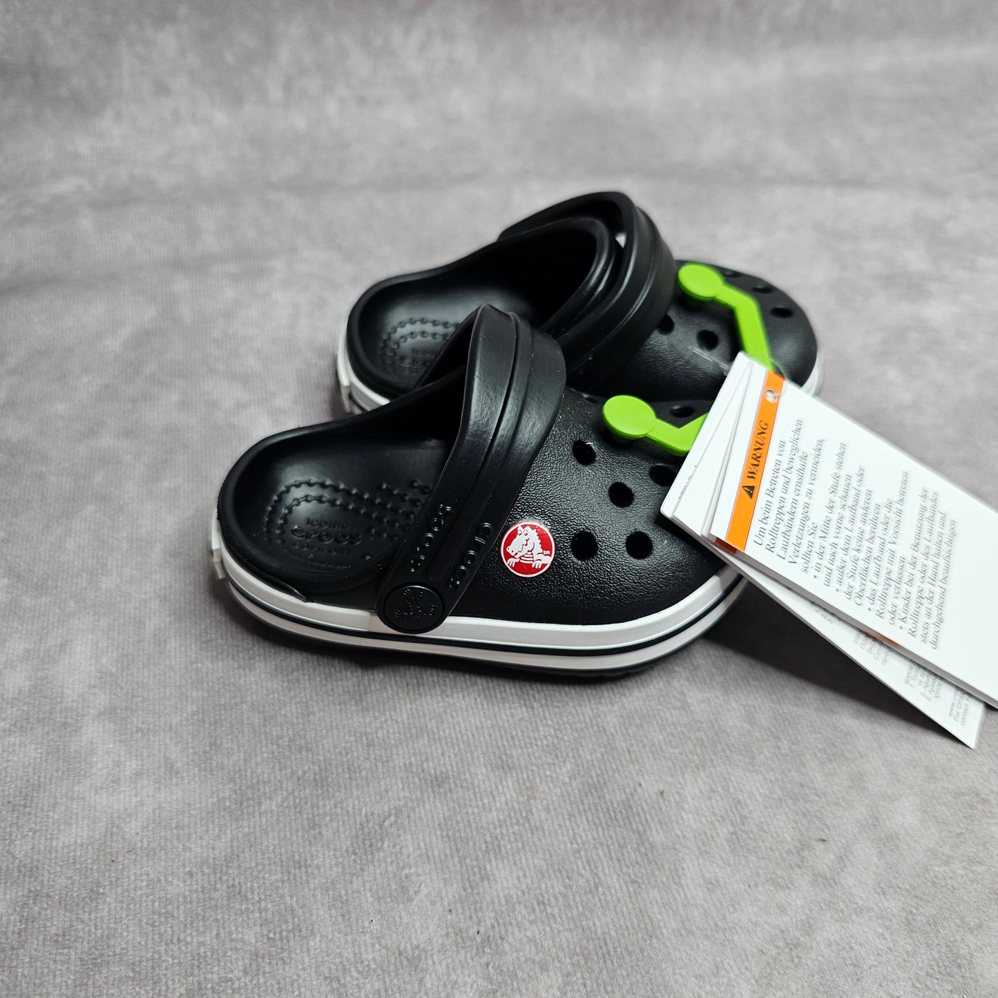 Crocs Kids Crocband Clog – Black UK 4