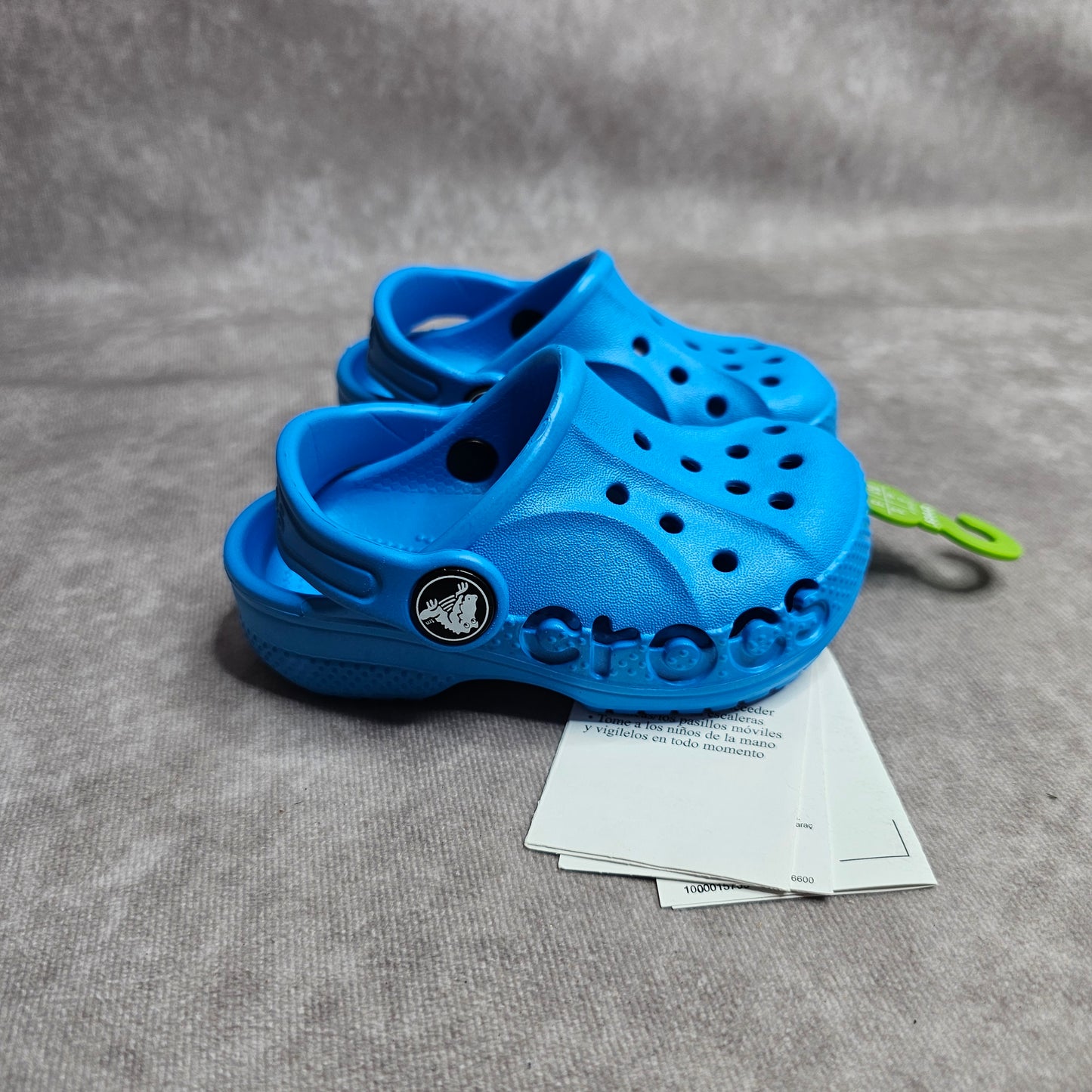 Crocs Kids Baya Clog – Digital Aqua UK 5