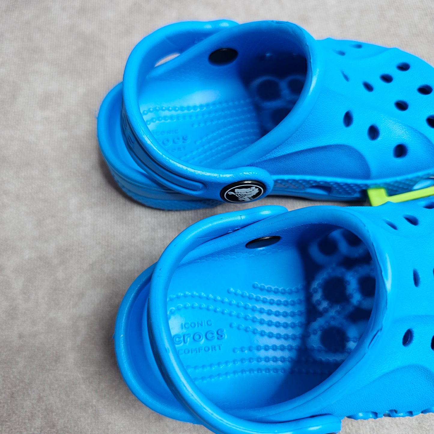 Crocs Kids Baya Clog – Digital Aqua UK 5
