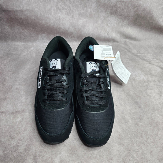 Reebok Men's Classic Nylon VeeFriends Trainers – Black/White UK 8