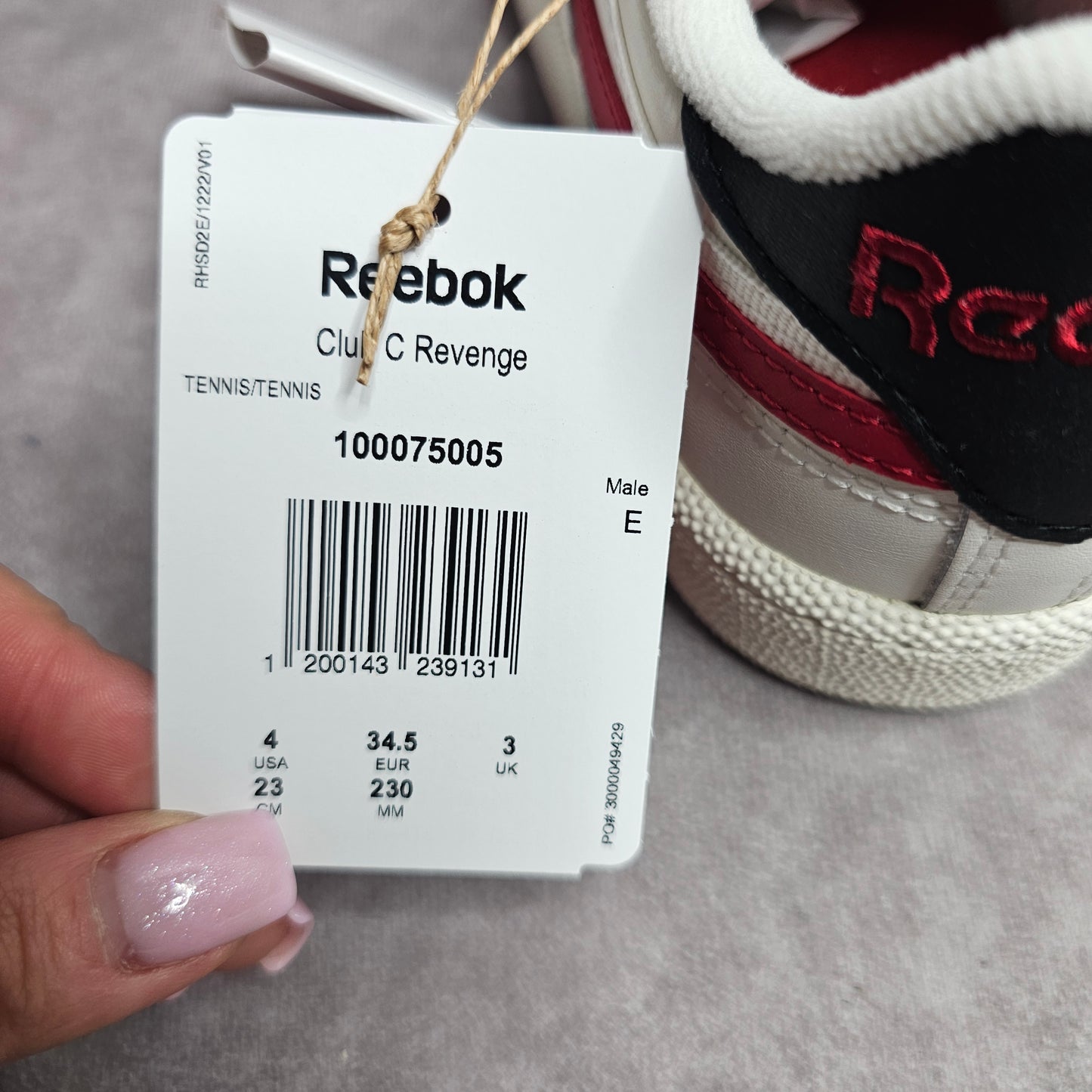 Reebok Club C Revenge Trainers – Chalk UK 3