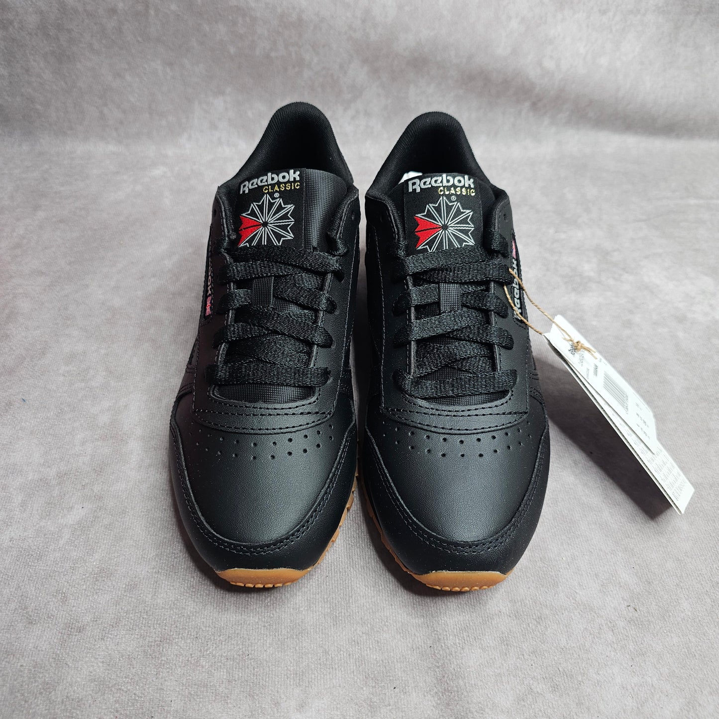 Reebok Classic Leather Trainers – Black UK 3.5