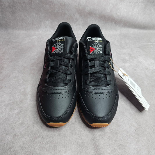 Reebok Classic Leather Trainers – Black UK 3.5