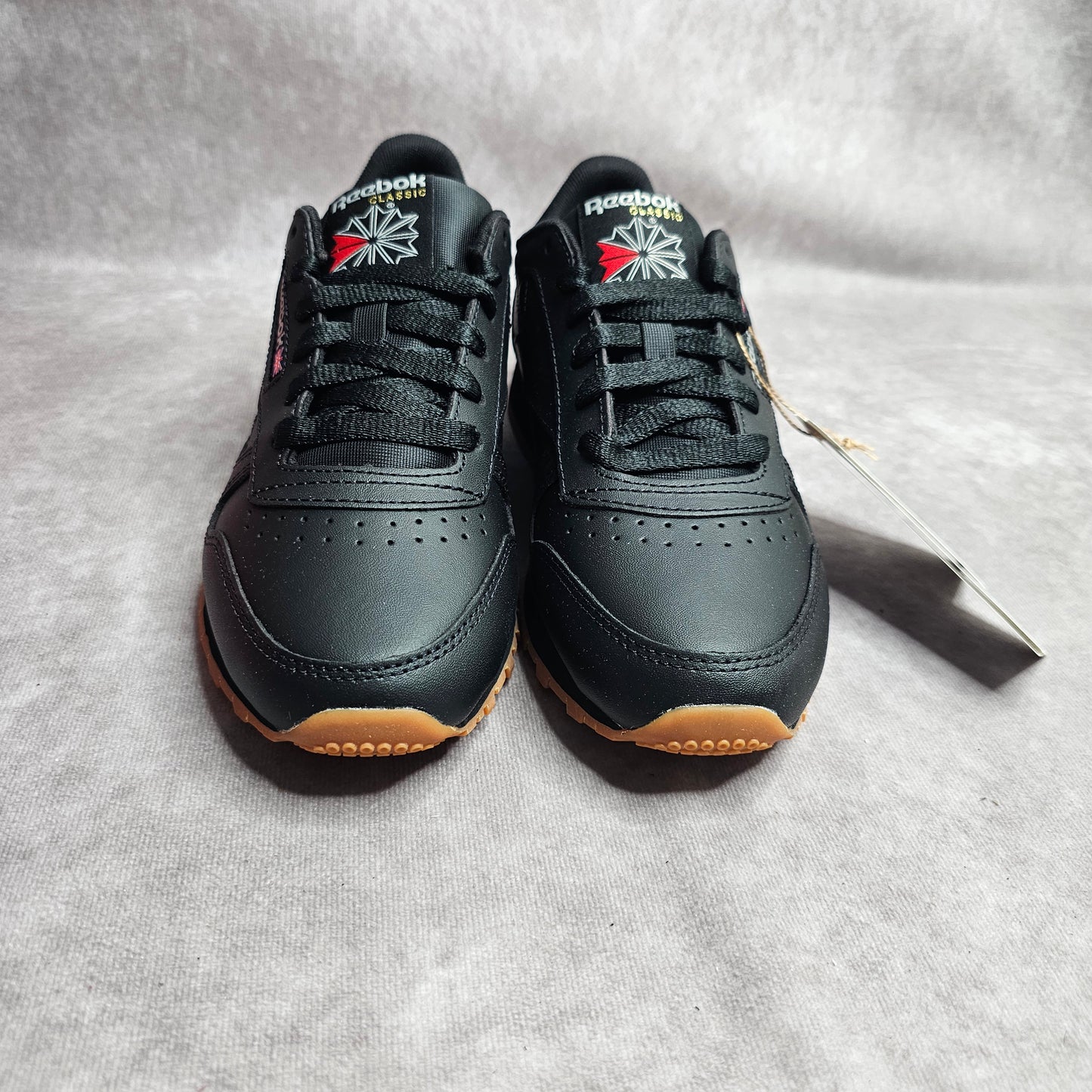 Reebok Classic Leather Trainers – Black UK 3.5