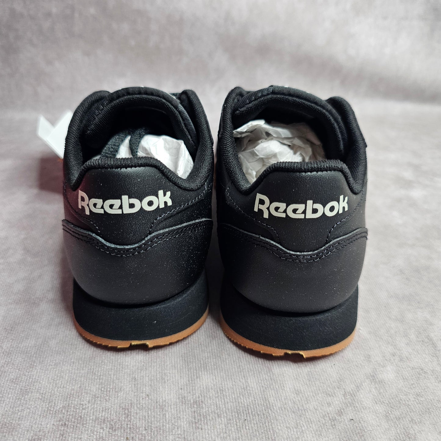 Reebok Classic Leather Trainers – Black UK 3.5