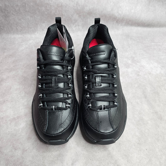 Skechers Work Arch Fit Trickell II Trainers – Black UK 3-8