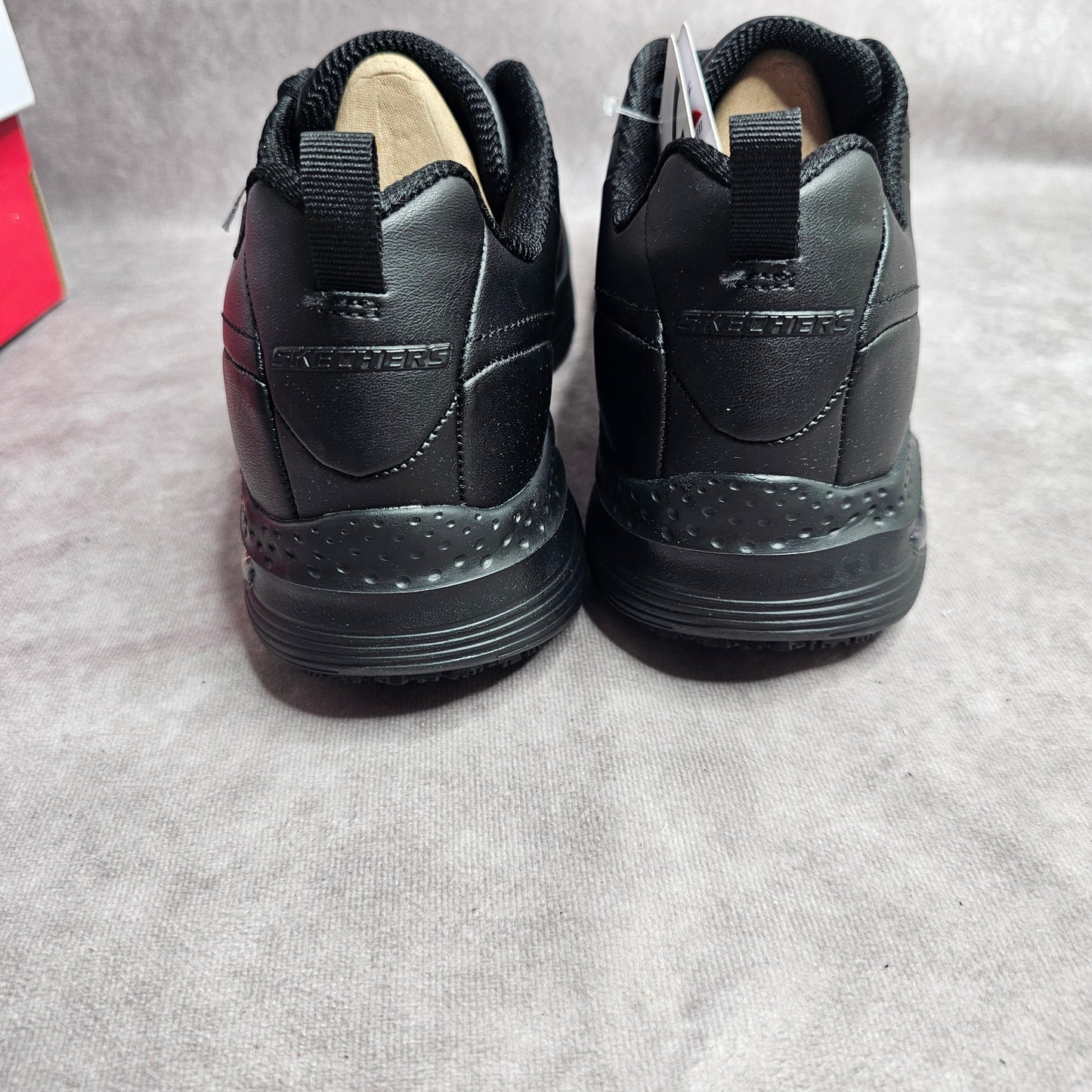 Skechers Work Arch Fit Trickell II Trainers – Black UK 3-8
