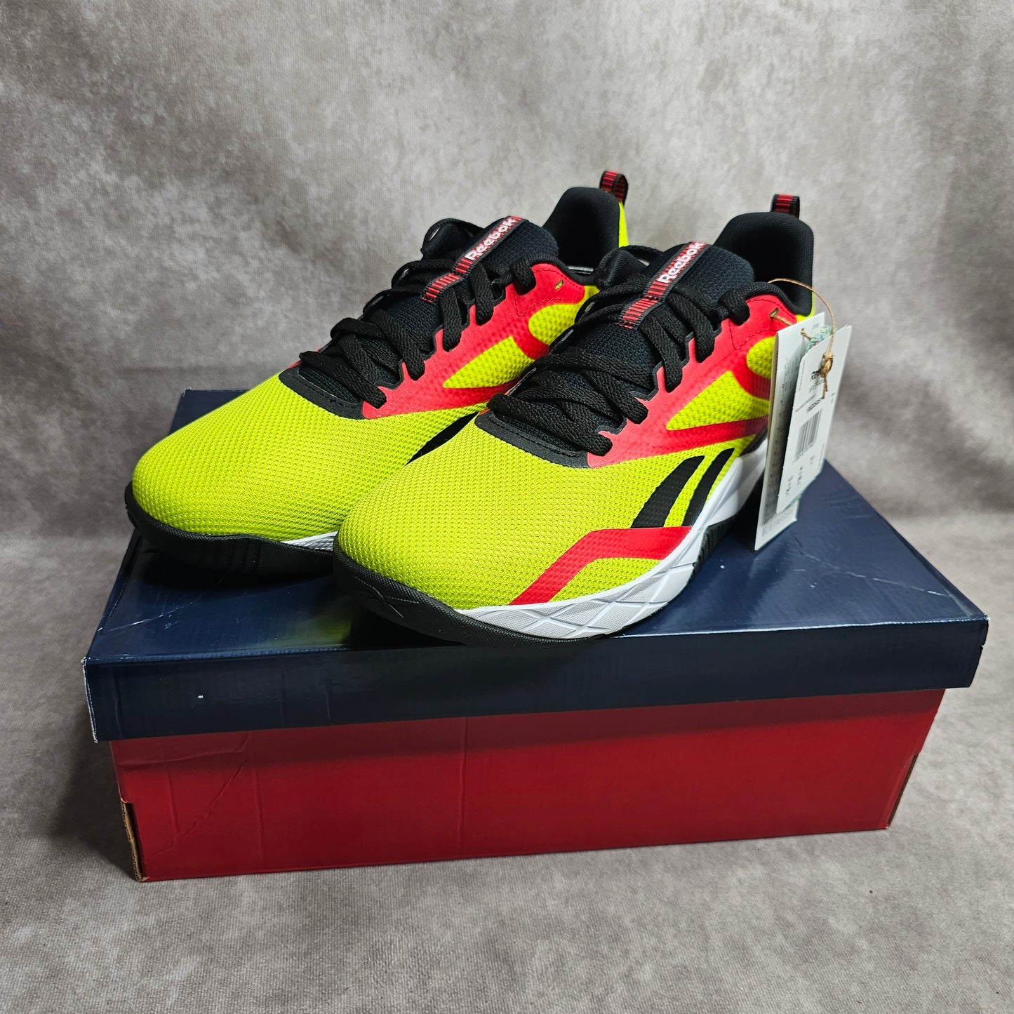 Reebok NFX Trainer Shoes – Acid Yellow UK 9.5