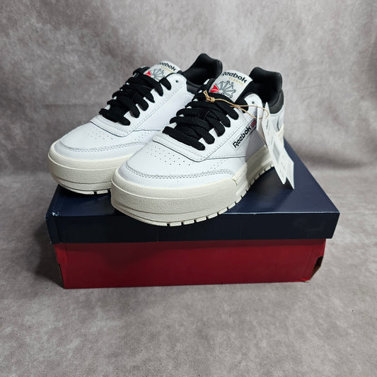 Reebok Club C Megacourt Trainers – White UK 3-3.5