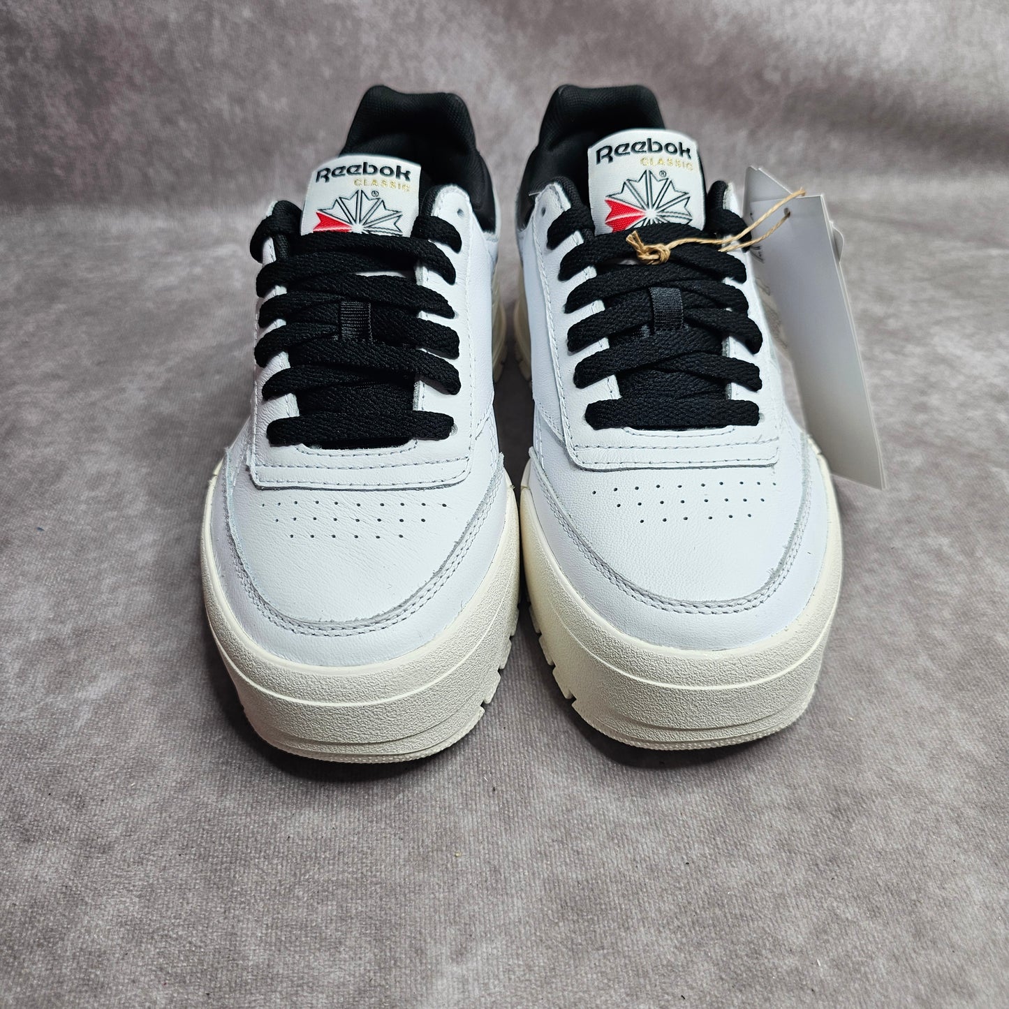 Reebok Club C Megacourt Trainers – White UK 3-3.5