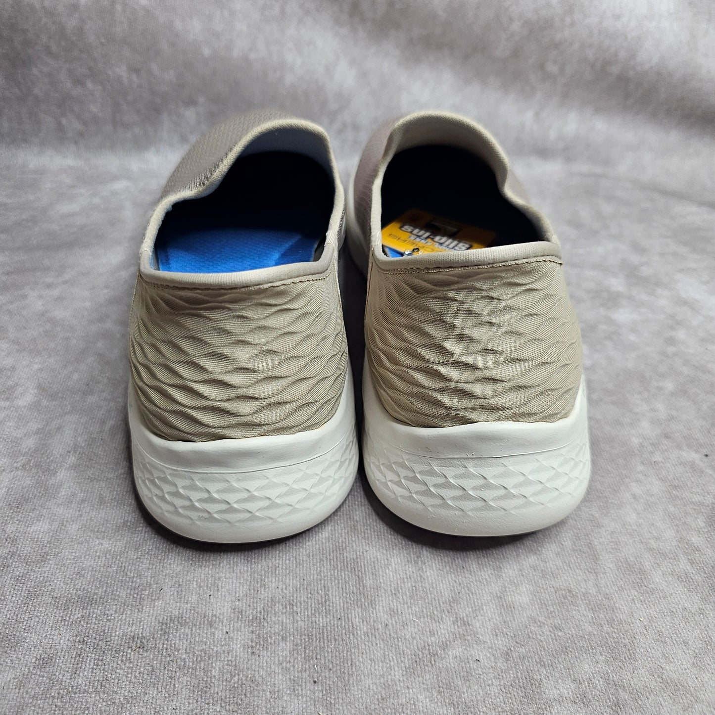 Skechers Go Walk Slip-Ins Trainers – Taupe UK 7