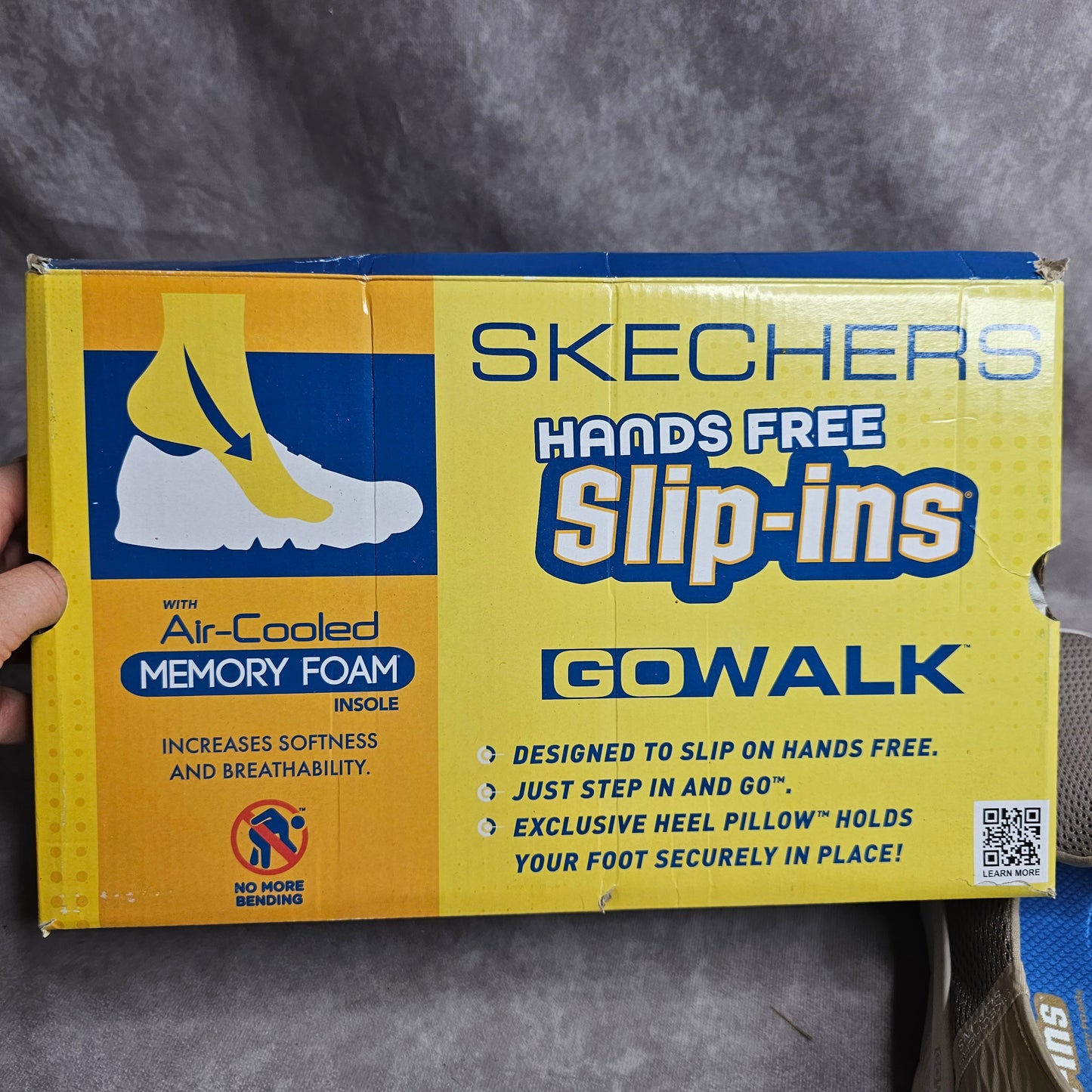 Skechers Go Walk Slip-Ins Trainers – Taupe UK 7