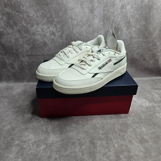 Reebok Club C 85 Vegan Trainers – White UK 5