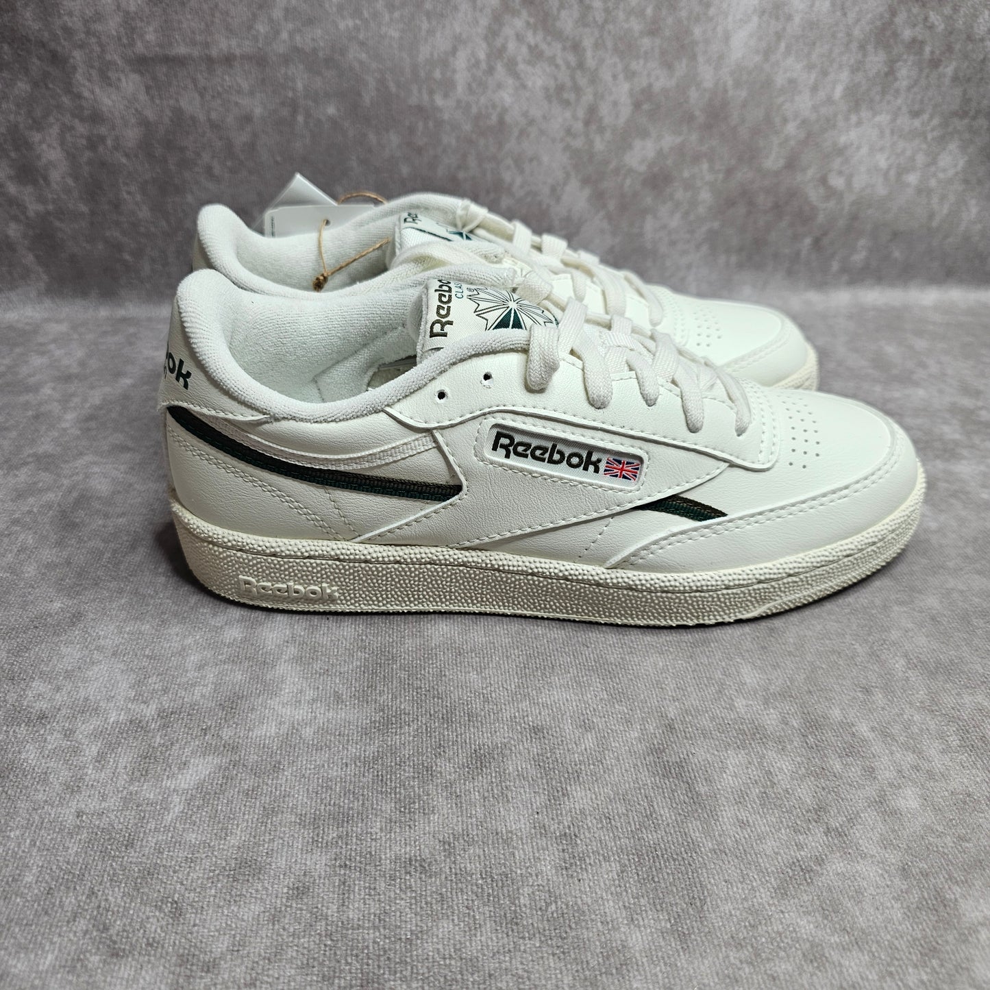 Reebok Club C 85 Vegan Trainers – White UK 5