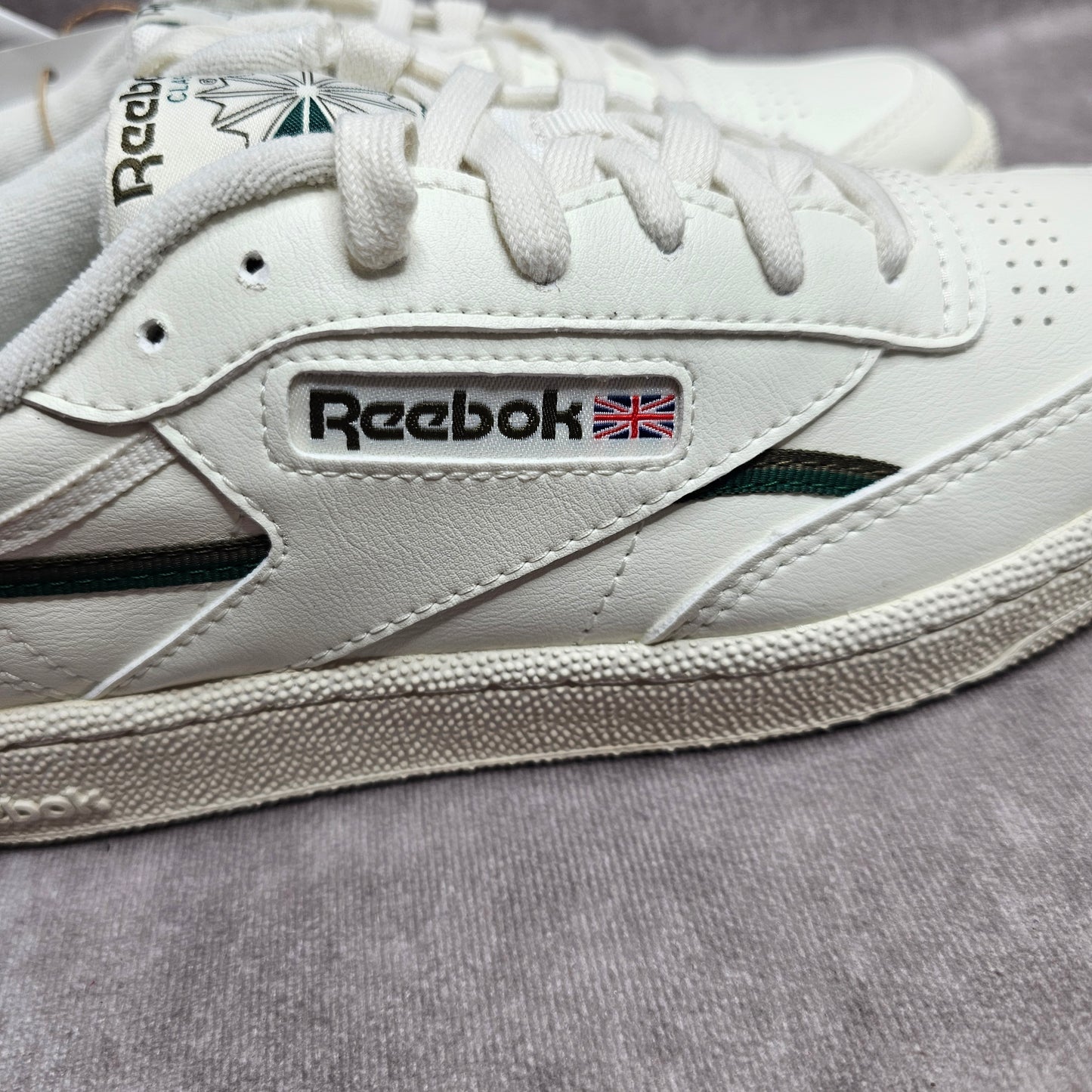 Reebok Club C 85 Vegan Trainers – White UK 5