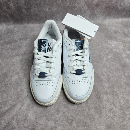 Reebok Club C 85 Trainers – White/Navy UK 2.5