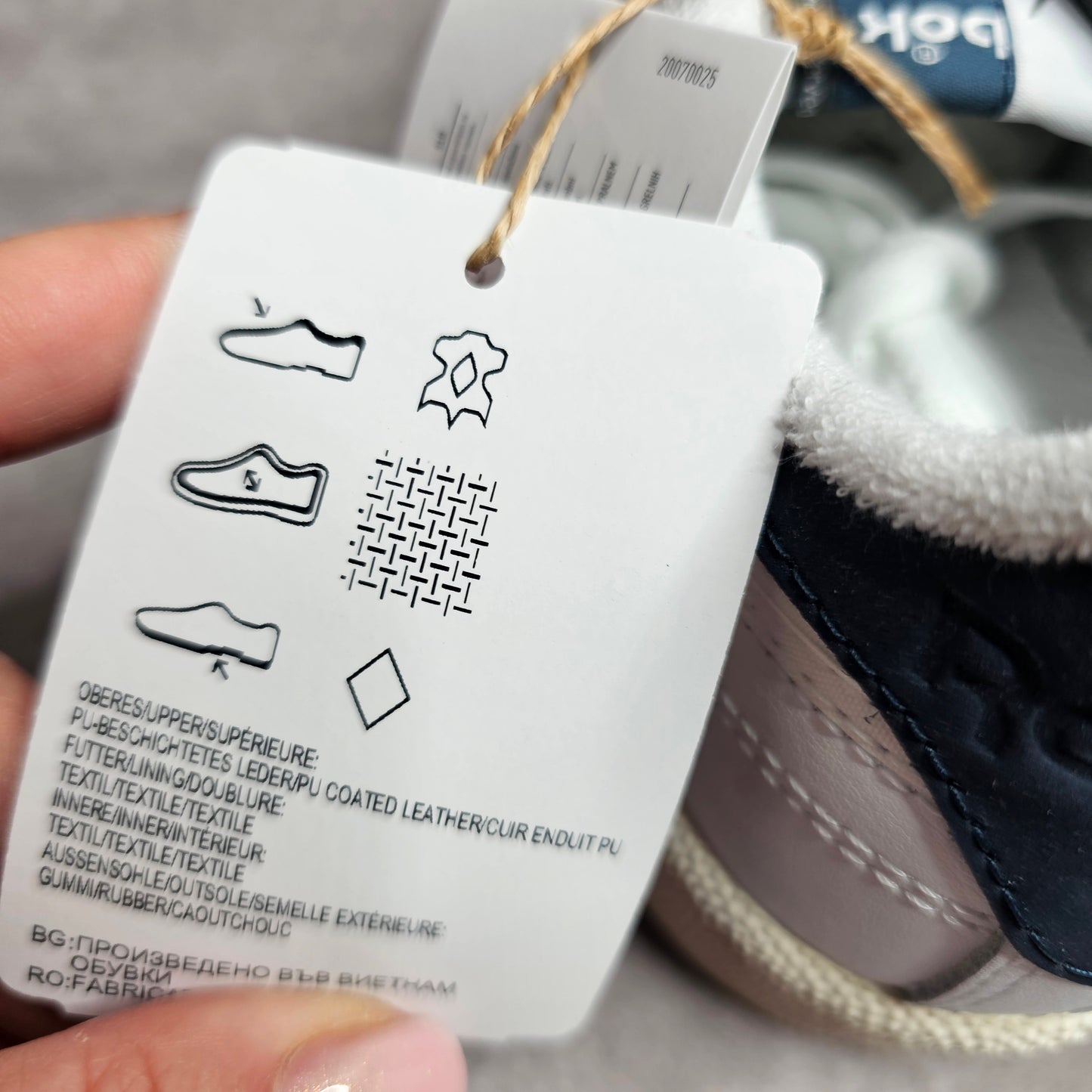 Reebok Club C 85 Trainers – White/Navy UK 2.5