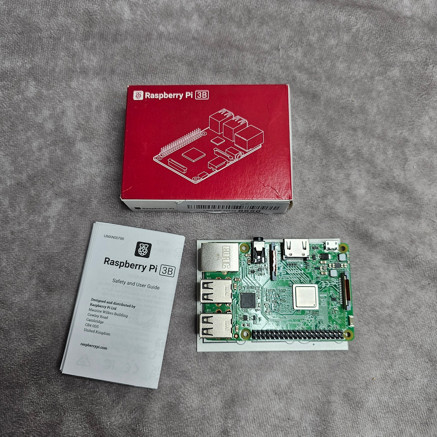 Raspberry Pi Single Board Computer Model 3B