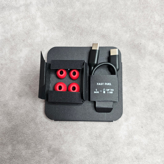 Beats Studio Buds Ear Tips & USB-C Cable Red