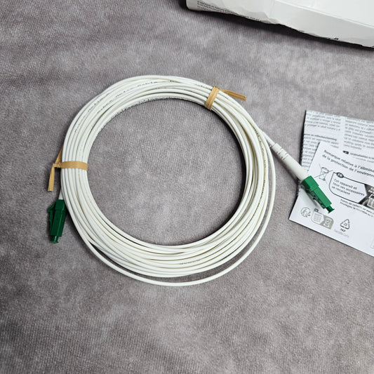Hama Fibre Optic Network Cable LC/APC 9m White