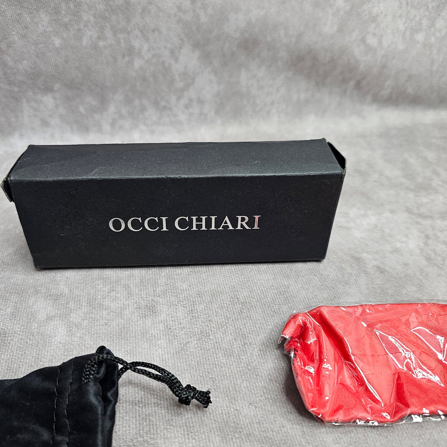 Occi Chiari Reading Glasses Square Frame Clear Crystal +2.50