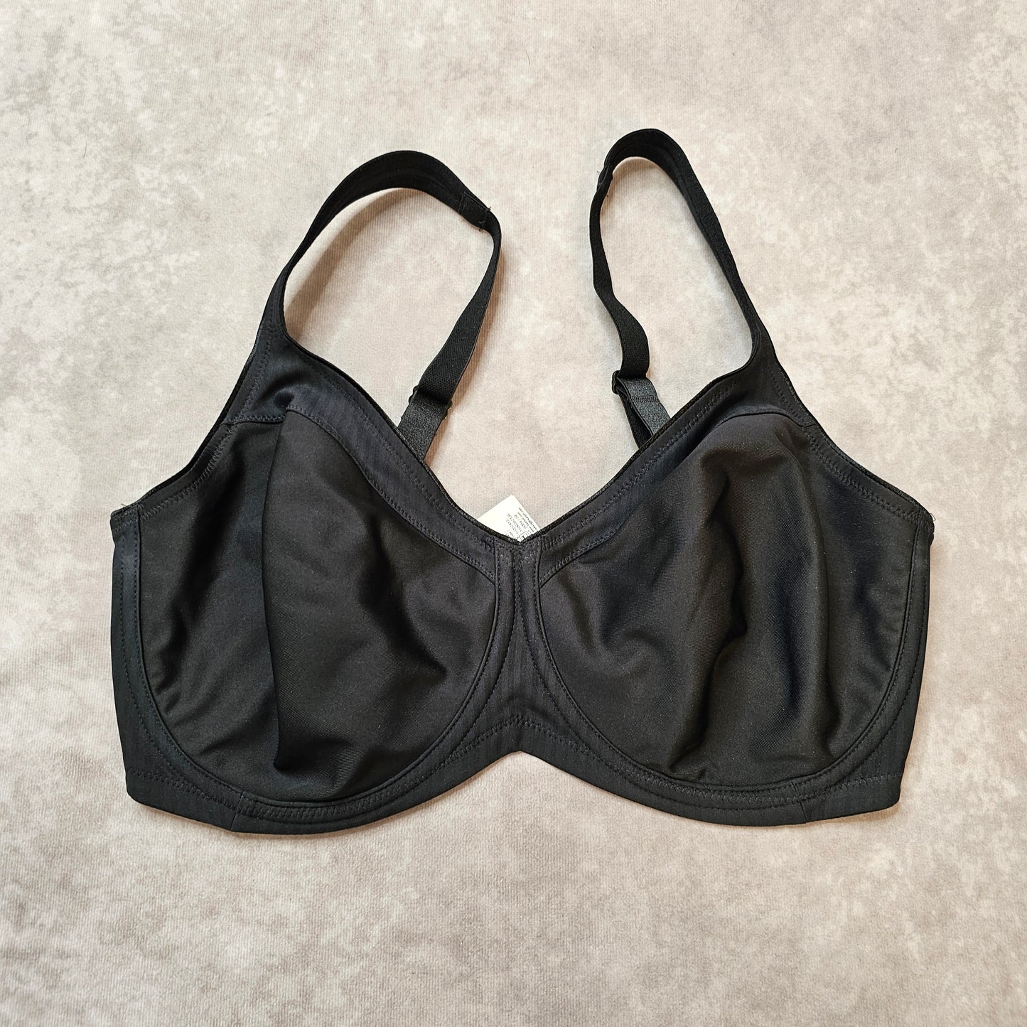 Triumph Modern Soft+Cotton W01 Bra Black UK 38DD